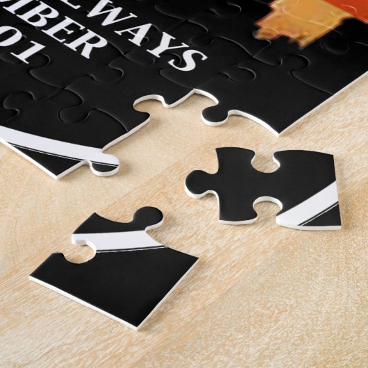 9-11 erinnern Sie sich - wir vergessen nie Puzzle (Seite)