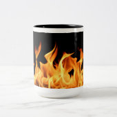 9/11 Erinnerungskaffee-Tasse Zweifarbige Tasse (Mittel)