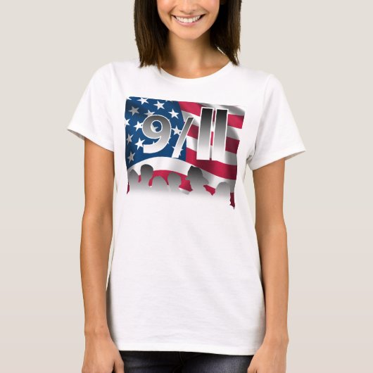 9/11 GedenkShirt T-Shirt (Vorderseite)