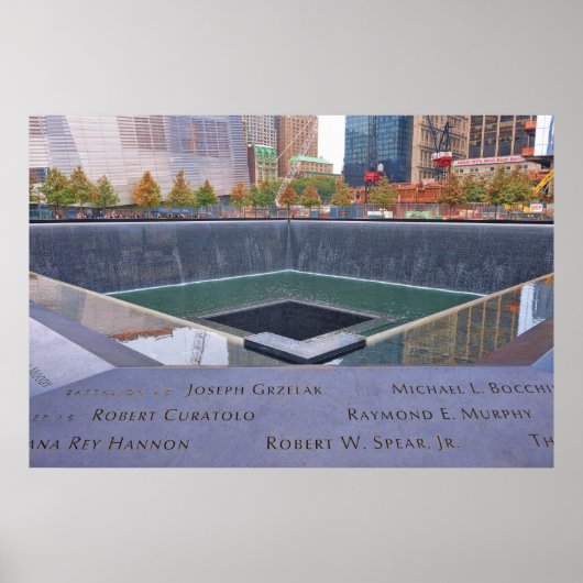 9-11-Gedenkstätte "Ground Zero" Poster (Vorne)