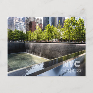 9/11-Gedenkstätte Postkarte