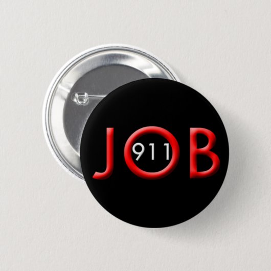 9/11 Insider-Job-Knopf Button (Vorne & Hinten)