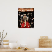 9/11 Krieg - Wahre Berühmtheiten: Protest Poster (Küche)