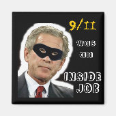 9/11 Square-Taste Magnet (Vorne)