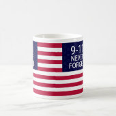 9-11 Vergessen Sie nie Kaffeetasse (Mittel)