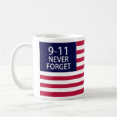 9-11 Vergessen Sie nie Kaffeetasse (Links)