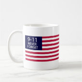 9-11 VERGESSEN SIE NIE KAFFEETASSE (Links)