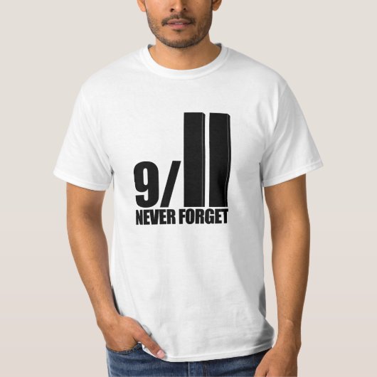 9-11 vergessen Sie nie T - Shirt (Vorderseite)