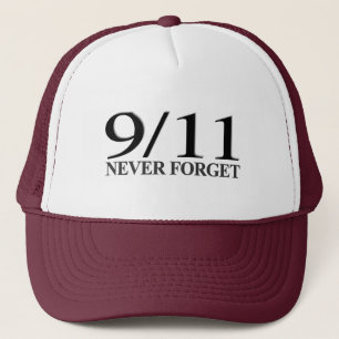 9/11 vergessen Sie nie Truckerkappe