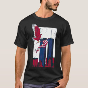 9 11 Vergessen Sie niemals 9 11 Gedenkstätten _dur T-Shirt