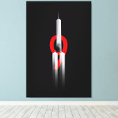 9 11 Vergessen Sie niemals die Gedenkstätte vom 9. Leinwanddruck (Insitu (Holzboden))