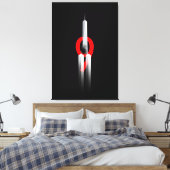 9 11 Vergessen Sie niemals die Gedenkstätte vom 9. Leinwanddruck (Insitu (Schlafzimmer))