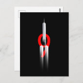 9 11 Vergessen Sie niemals die Gedenkstätte vom 9. Postkarte (Vorne/Hinten)