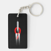 9 11 Vergessen Sie niemals die Gedenkstätte vom 9. Schlüsselanhänger (Rückseite)