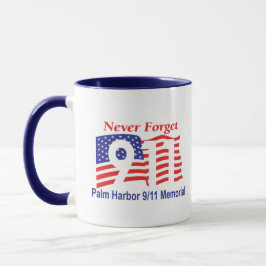 9-11 Vergessen Sie niemals Tasse