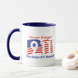 9-11 Vergessen Sie niemals Tasse