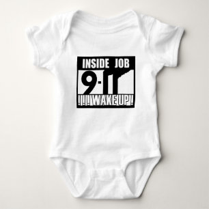9-11 WACHEN INSIDER-JOB - 911 Wahrheit, truther Baby Strampler