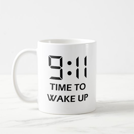 9/11 Wake Up Mug Kaffeetasse (Links)