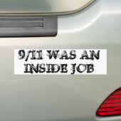 9/11 war ein Autoaufkleber des inneren Jobs (Auf Auto)