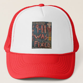 9-11 war ein fester blauer Hut Truckerkappe