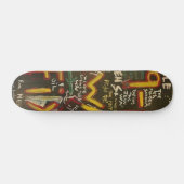 9-11 wurde schwarz fixiert skateboard (Horizontal)