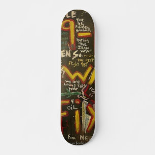 9-11 wurde schwarz fixiert skateboard