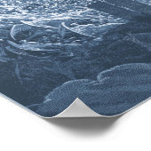 9.11 Zwillingstürme Dore White Rose Poster (Ecke)