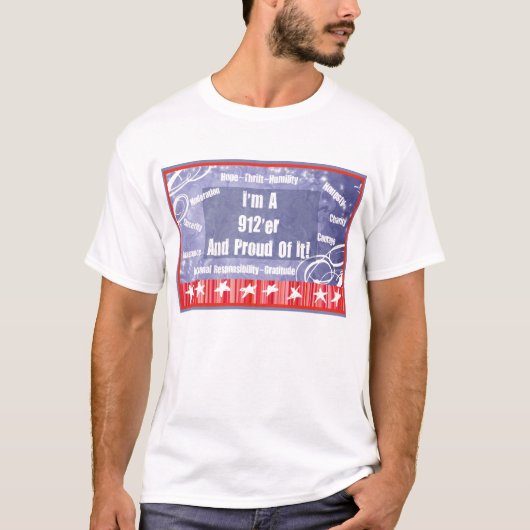 9-12 Projekt-T-Shirt für Männer T-Shirt (Vorderseite)