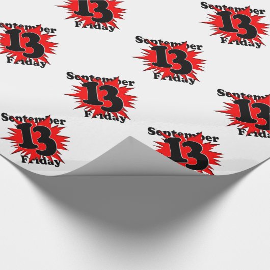 9-13 Freitag, 13. Geschenkpapier (Ecke)