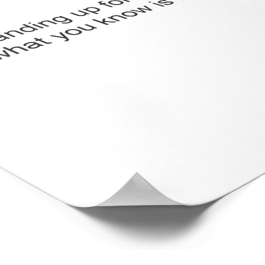 9-1 AKTA Taekwon-Do Tenets Poster (Ecke)