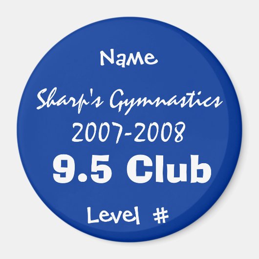 9.5 Club Magnet (Vorne)