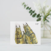 9: Andreas-Anglikanischer Dom Postkarte (Stehend Vorderseite)