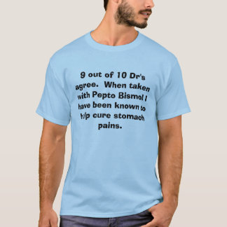 9 aus Dr. 10 heraus stimmen zu.  Wenn Sie mit T-Shirt