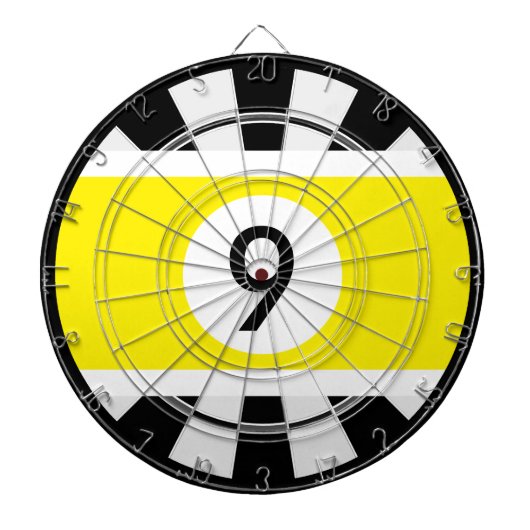 9-Ball-Billard IHRE NUMMER Dartboard Dartscheibe (vorne)