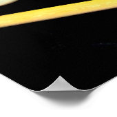 9 BALL BILLIARDS POOL ART POSTER (Ecke)