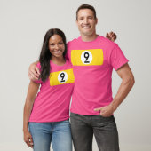 9 Ball Billiards Pool Table Night Ball T-Shirt (Unisex)