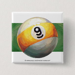 9 Ball Button