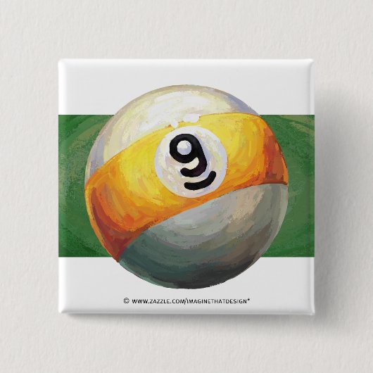9 Ball Button (Vorderseite)