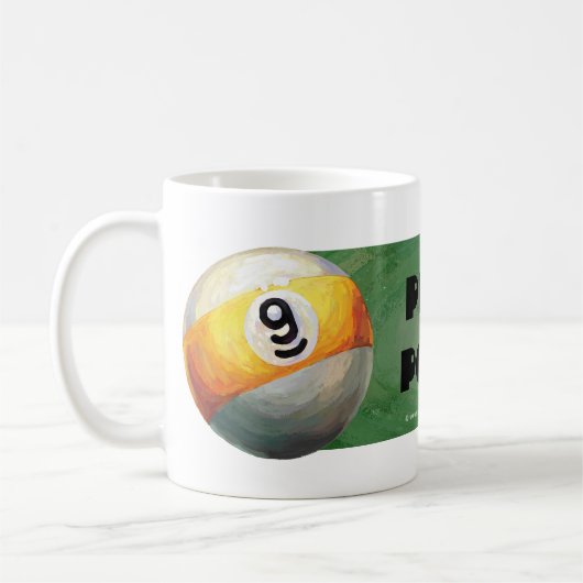 9 Ball Kaffeetasse (Links)