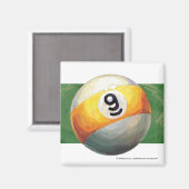 9 Ball Magnet (Vorderseite/Rückseite)