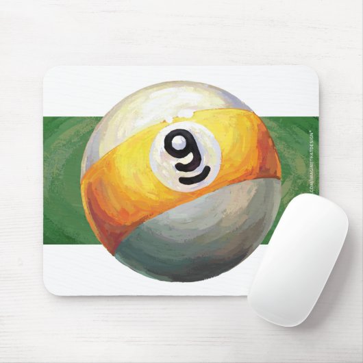 9 Ball Mousepad (Mit Mouse)