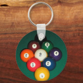 9 Ball Schlüsselanhänger (Vorderseite)
