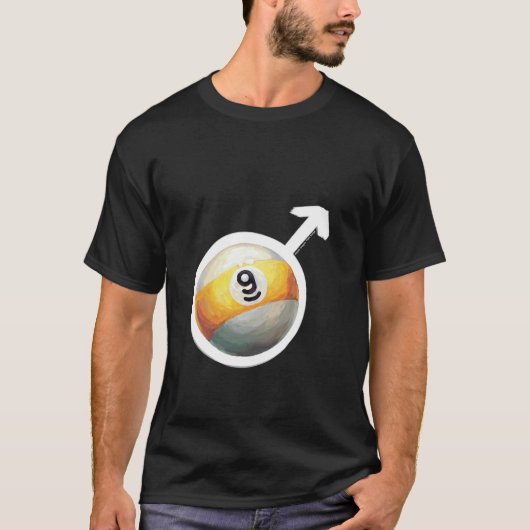9 Ball T-Shirt (Vorderseite)