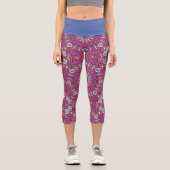9. Band Kaleidoskop 10 Capri Leggings (Vorderseite)