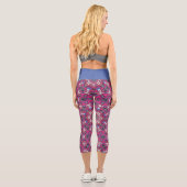 9. Band Kaleidoskop Art 19 Capri Leggings (Rückseite)