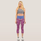 9. Band Kaleidoskop Art 20 Capri Leggings (Vorderseite)
