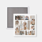 9 Benutzerdefinierte Vorlagenmagnete für Fotosamml Magnet (Vorderseite/Rückseite)