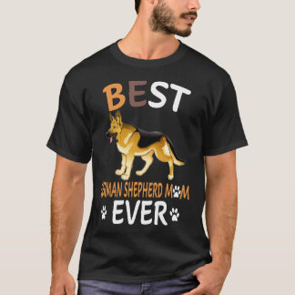 9 Beste Deutsche Schäferhund-Mutter überhaupt 441 T-Shirt
