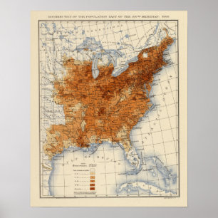 9 Bevölkerung 1860 Poster