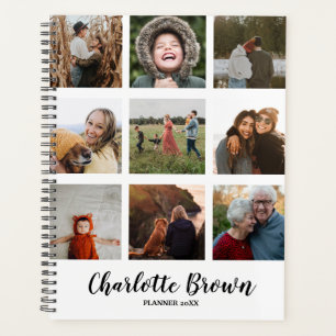 9 Bilder FotoCollage Familienleben Planer
